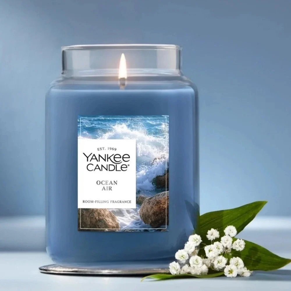 Yankee Candle Ocean Air Original Large Jar Scented Candles, 22 oz